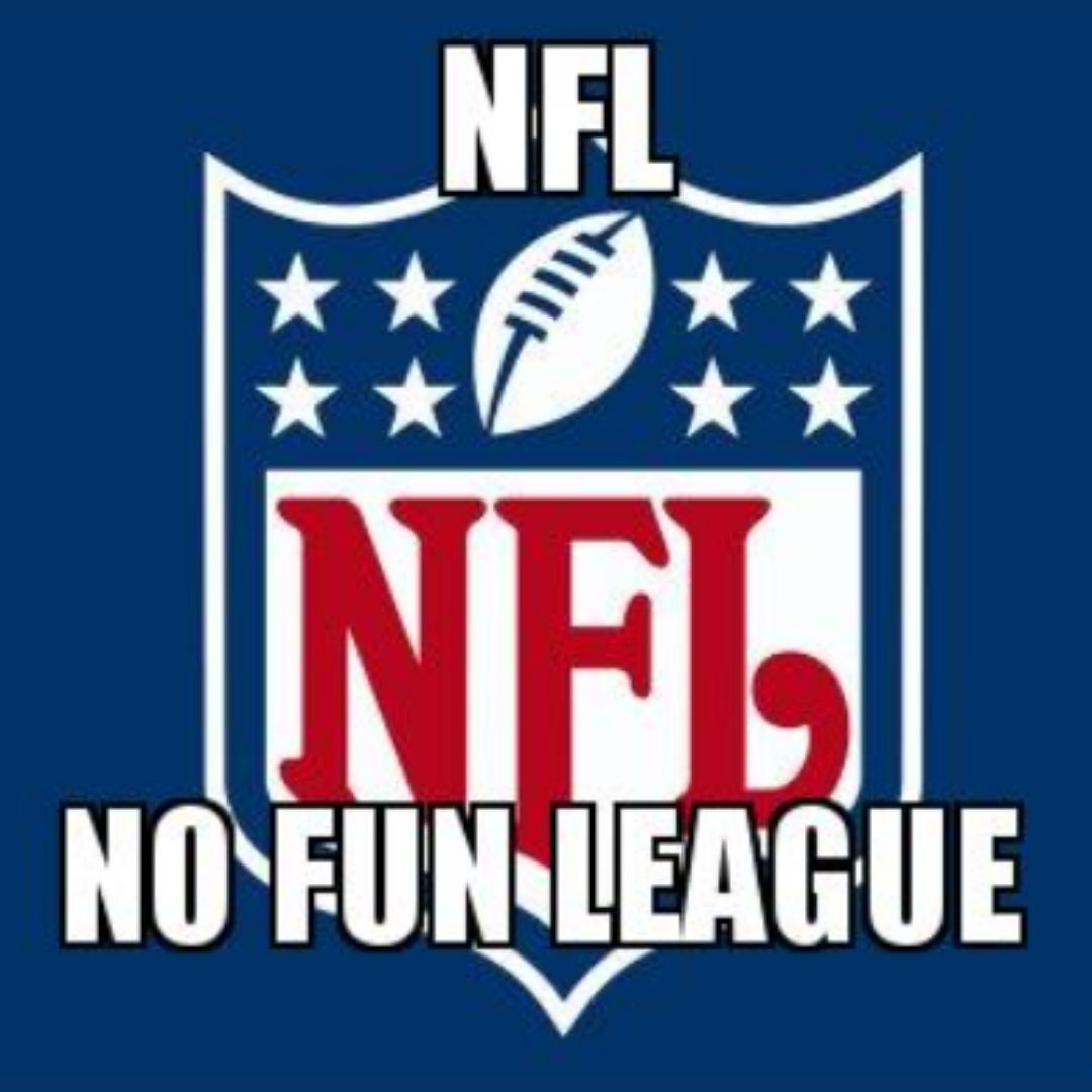 No Fun League · Rules & Contact visual