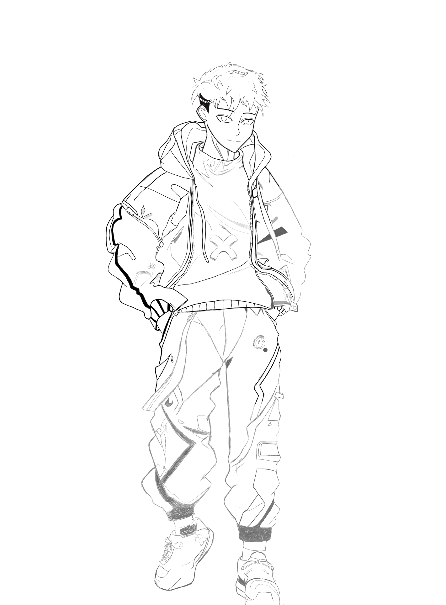 Original character design for Tatsunori Ishii